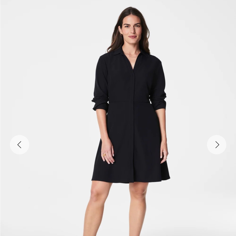 SPANX Classic Black Collared Dress